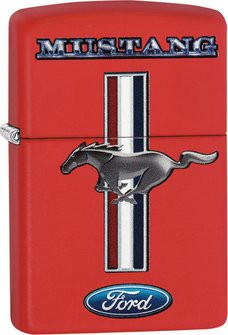 Zippo rot color "Ford Mustang" 60003580 - 1