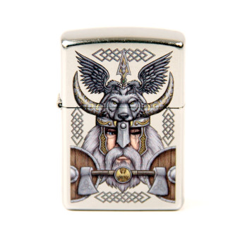 ZIPPO street chrom color "Viking Odin" 60004549 - 1