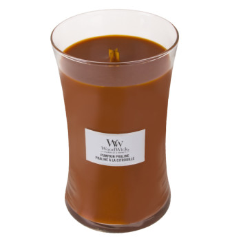 WoodWick Pumpkin Praline glass large - 2