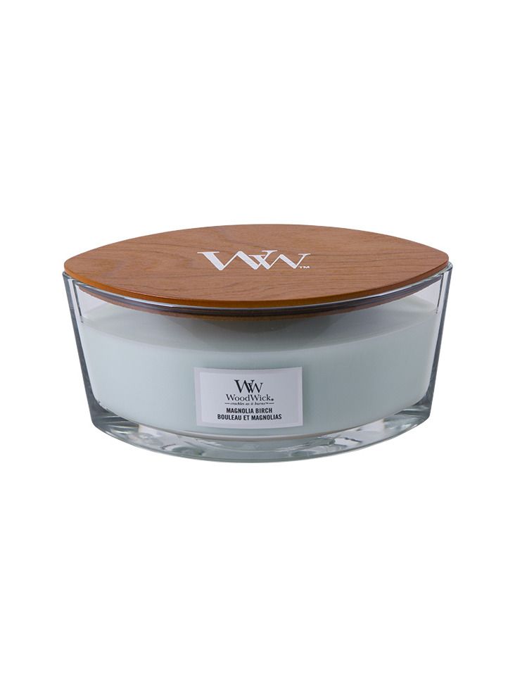 WoodWick Magnolia Birch boat