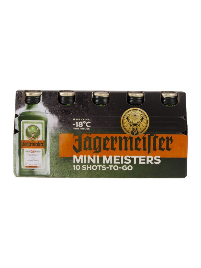 Dárkové balení Jägermeister Mini Meister 10x0.02 l 35%