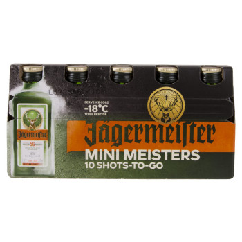 Dárkové balení Jägermeister Mini Meister 10x0.02 l 35%