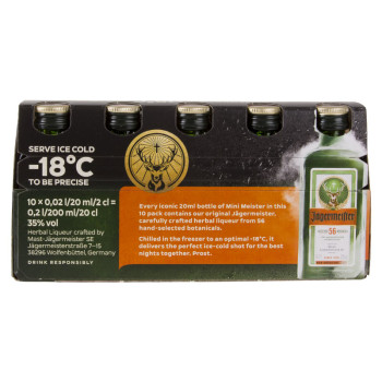 Dárkové balení Jägermeister Mini Meister 10x0.02 l 35% - 2