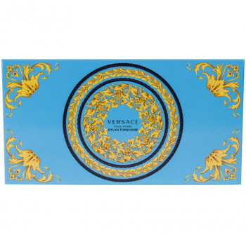 Versace Dylan Turquoise Woman EdT 100ml +BSG + BG +Cluth - 4