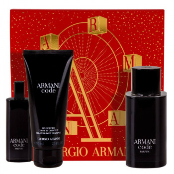 G.Armani Code Le Parfum Men Set : EdP 75 ml +Tube 75 ml +EdP 15ml - 1