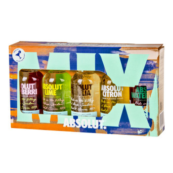 Absolut five 38,8% 5 x 0,05 l - 1