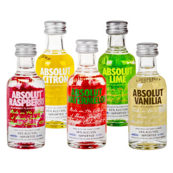 Absolut five 5 x 0,05l 38,8% - 2