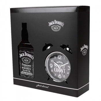 Jack Daniels 0,7l 40% +budík dárkové balení - 1