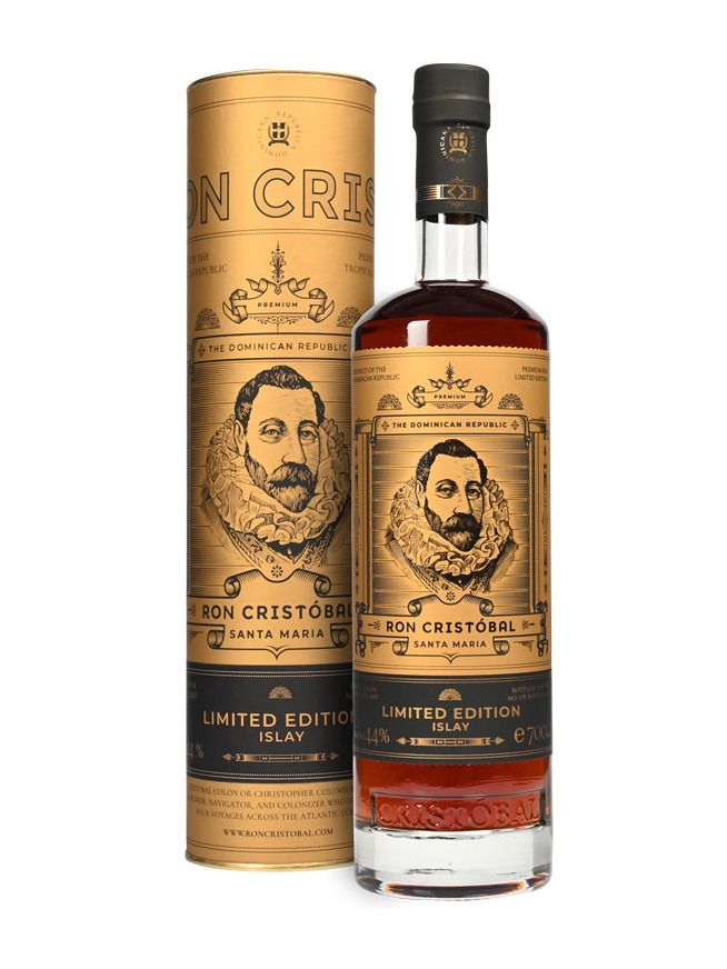 Ron Cristobal Santa Maria Islay Cask Finish 44% 0,7 l dárkové balení