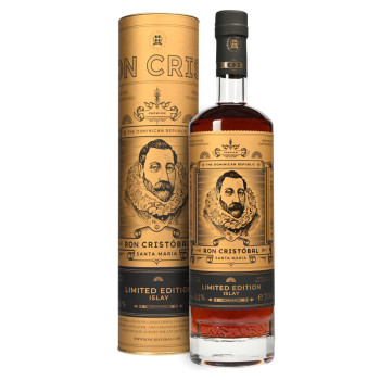 Ron Cristobal Santa Maria Islay Cask Finish, 0,7l 44% dárkové balení - 1