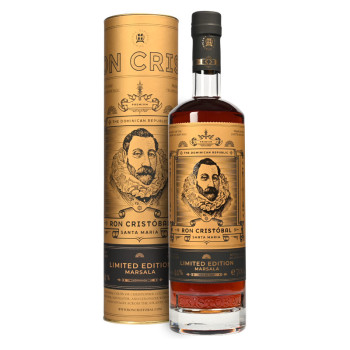 Ron Cristobal Santa Maria Marsala Finish 44% 0,7 l dárkové balení