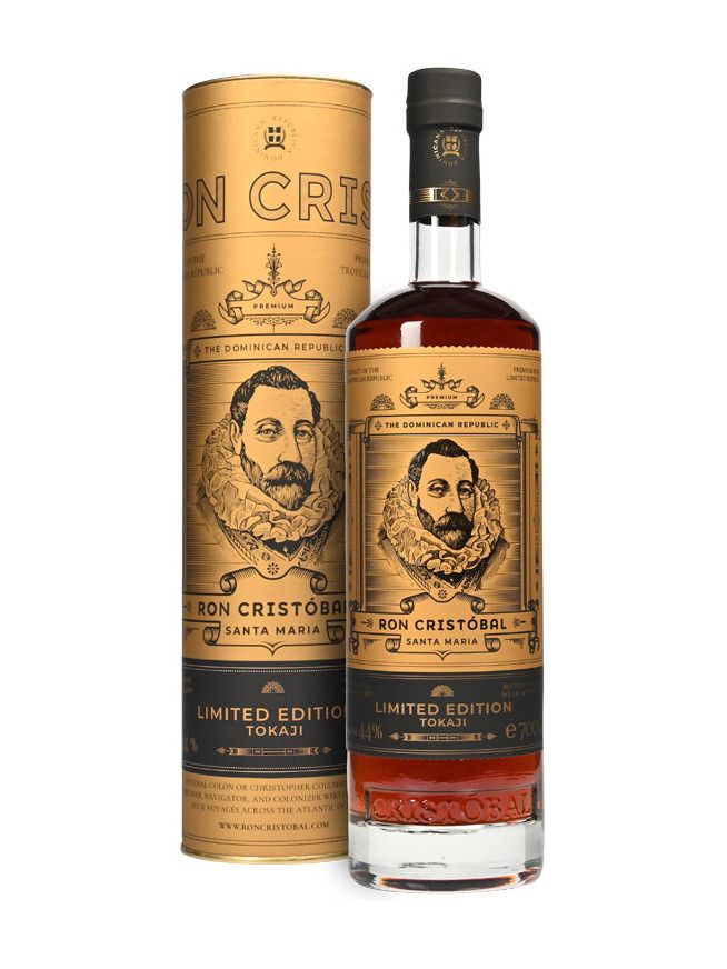 Ron Cristobal Santa Maria Tokaji Finish 44% 0,7 l dárkové balení