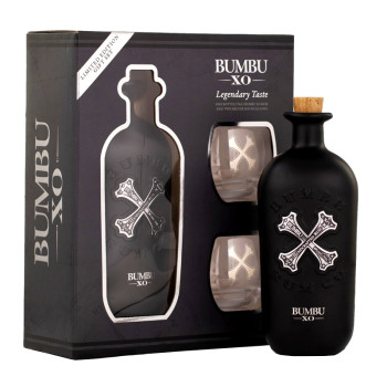 Bumbu XO 0,7l 40% + 2 sklenice dárkové balení - 1