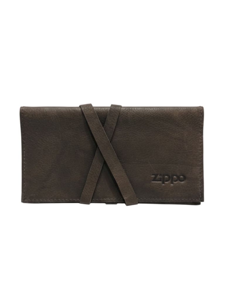 Zippo Kožené pouzdro na zapalovač s koženým páskem Mocca 16 cm
