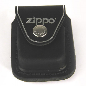 Zippo Lederhalf.schw./Clip   1701006 - 1