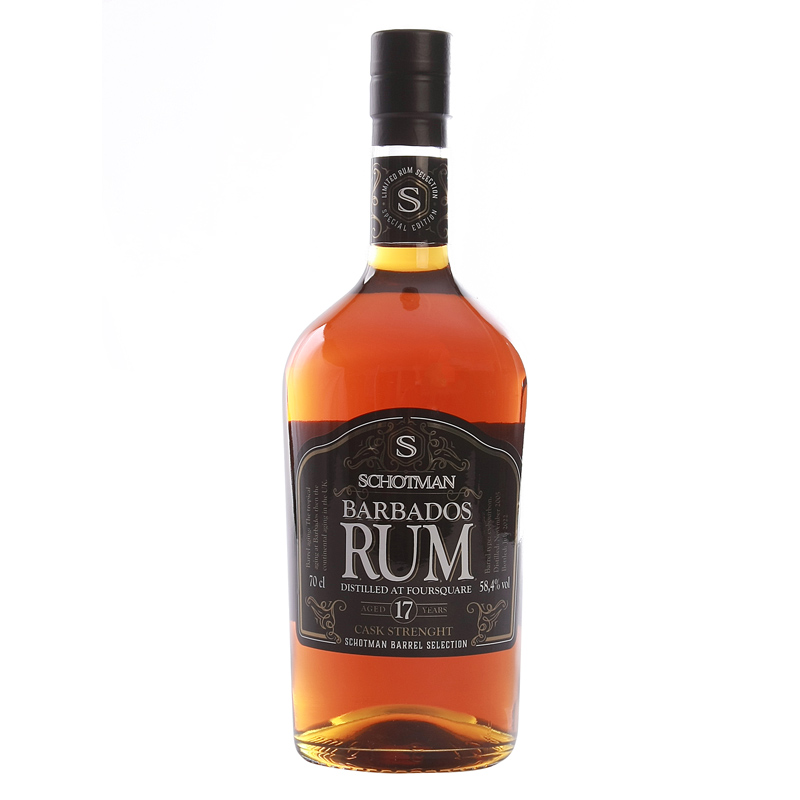 Schotman Single Cask Foursquare Rum 17Y 2005 0,7l 58,4%