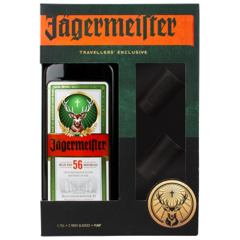 Party set Jägermeister 35% 1,75 l