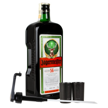 Party set Jägermeister 35% 1,75 l - 2