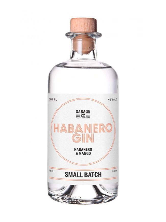 Garage 22 Habanero Gin Habanero & Mango 42% 0,5 l