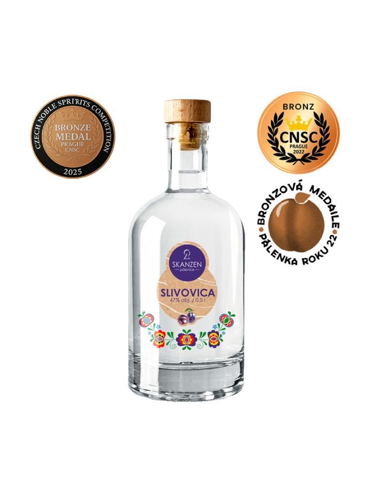 Skanzen Slivovica 0,5l 47%