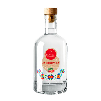 Skanzen Jahodovica 0,5l 44% - 2