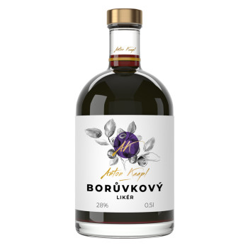Anton Kaapl Borůvkový likér 0,5l 28% - 2