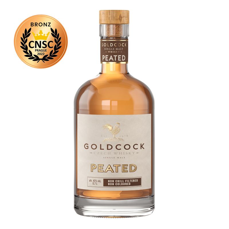 R.Jelínek Goldcock Peated 0,7L 45%