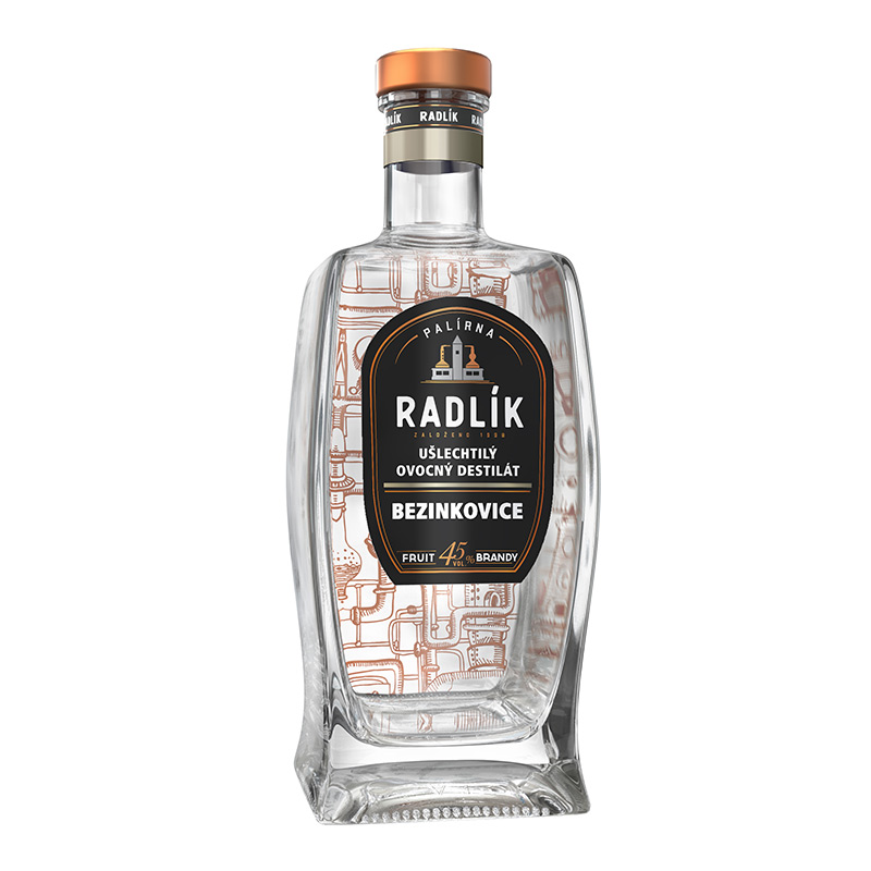 Palírna Radlík Radlík Bezinkovice 45% 0,5l