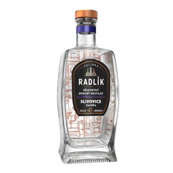 Radlík Slivovice Karlátka 0,5l 45% - 1