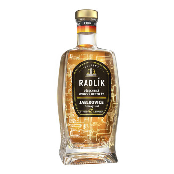 Radlík Jablkovice dubový sud 0,5l 43% - 2