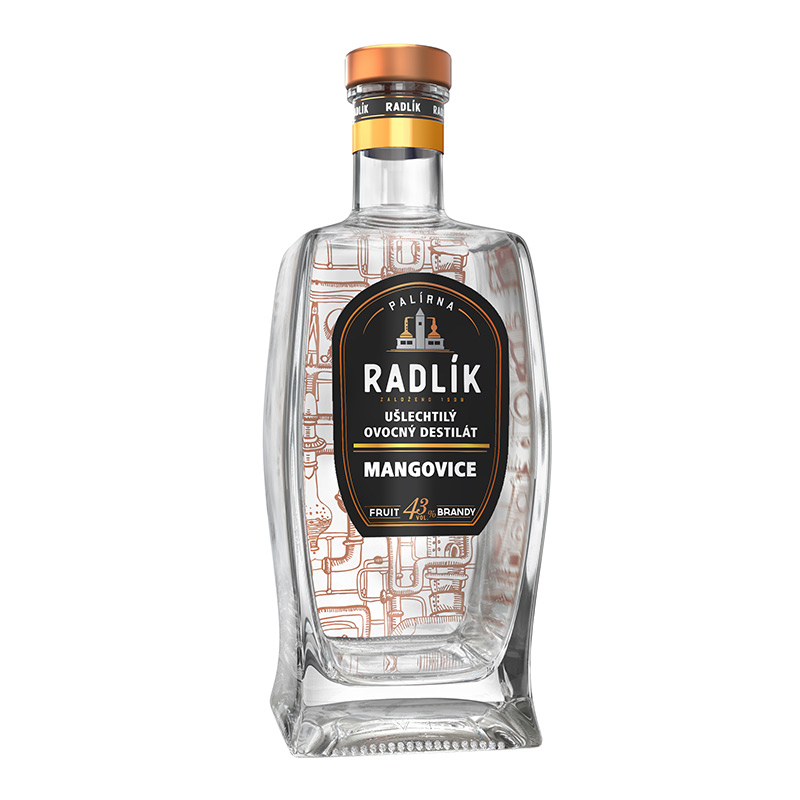 Palírna Radlík Radlík Mangovice 43% 0,5l