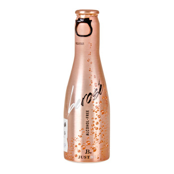 BeRosé Sparkling wine alcohol free aluminium bottle 0,2l