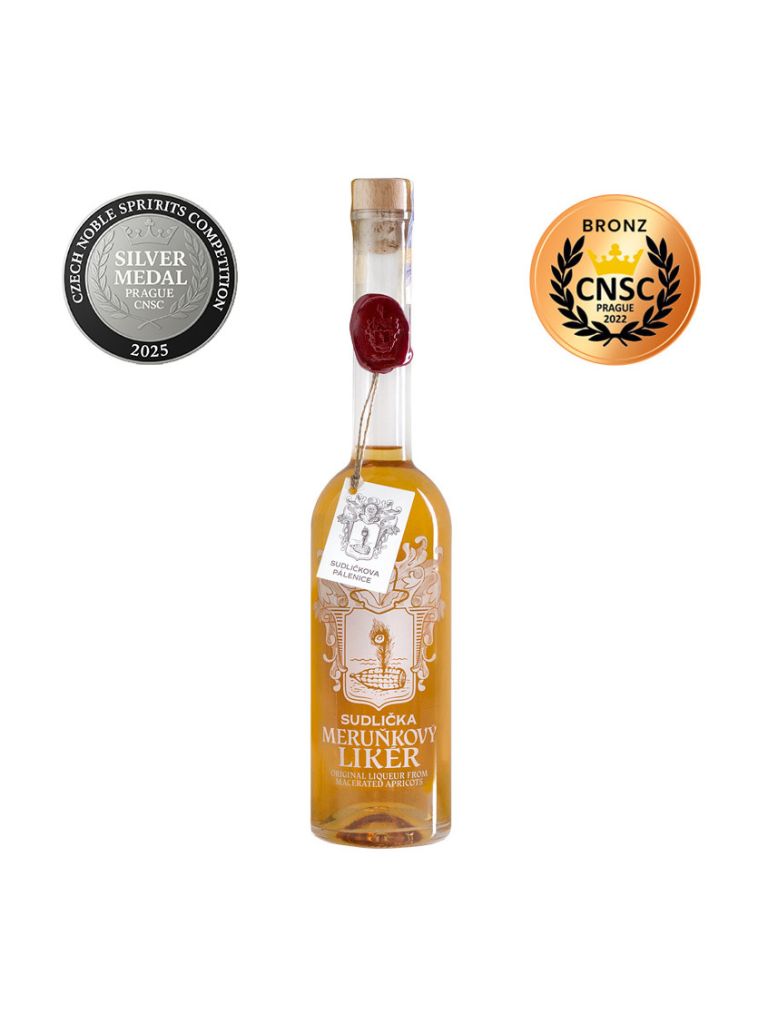 Sudlička Meruňkový likér 0,5l 37,5%