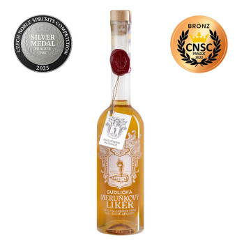 Sudlička Meruňkový likér 0,5l 37,5%