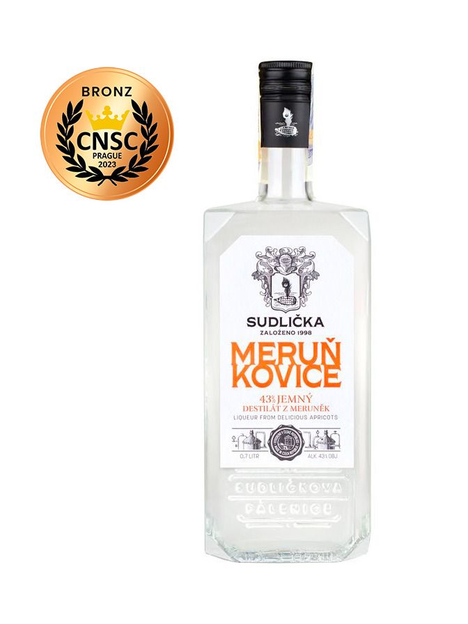Sudlička Meruňkovice 0,7l 43%