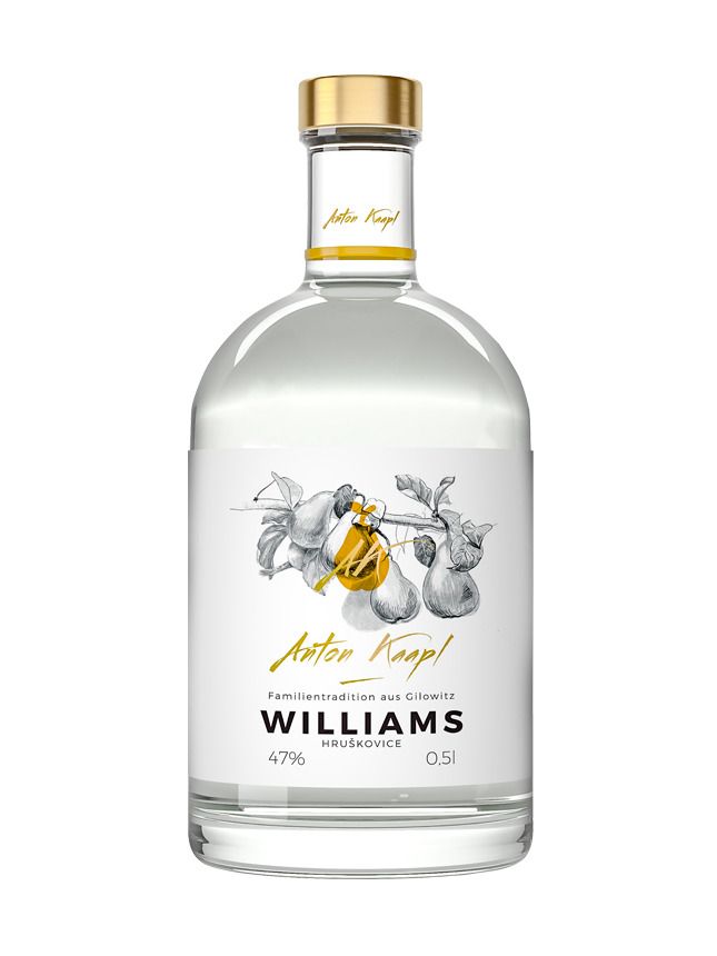 Anton Kaapl WILLIAMS hruškovice 0,5l 47%
