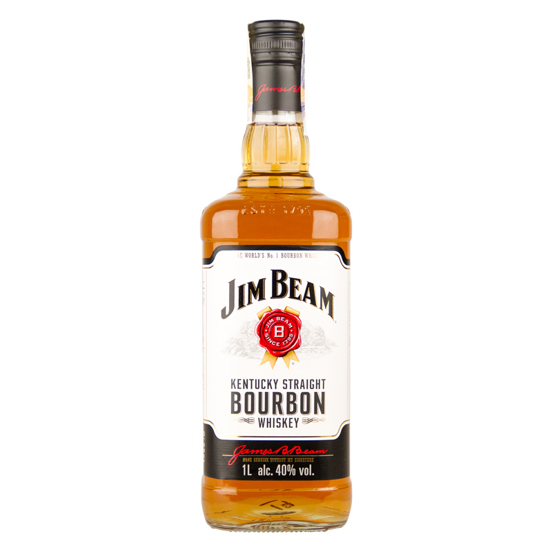 Jim Beam 40% 1 l (holá láhev)