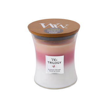 WoodWick Blooming Orchard glass medium