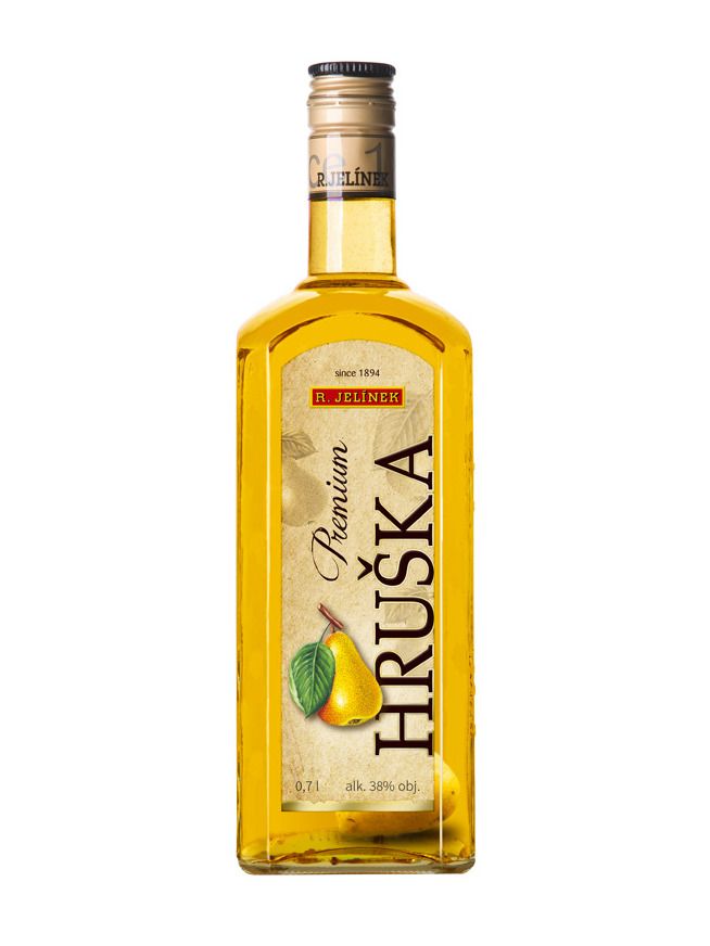 R.Jelínek Premium Hruška 38% 0,7 l