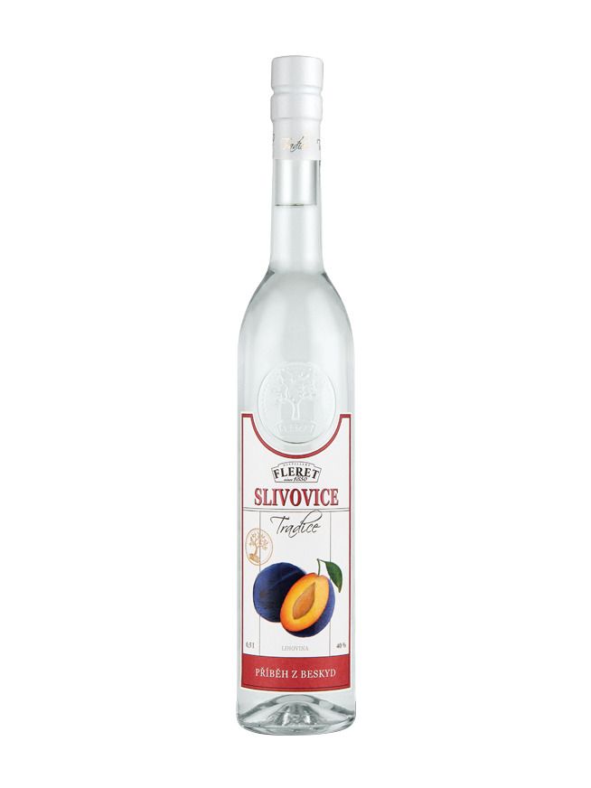 FLERET Tradice Slivovice 0,5 l 40%