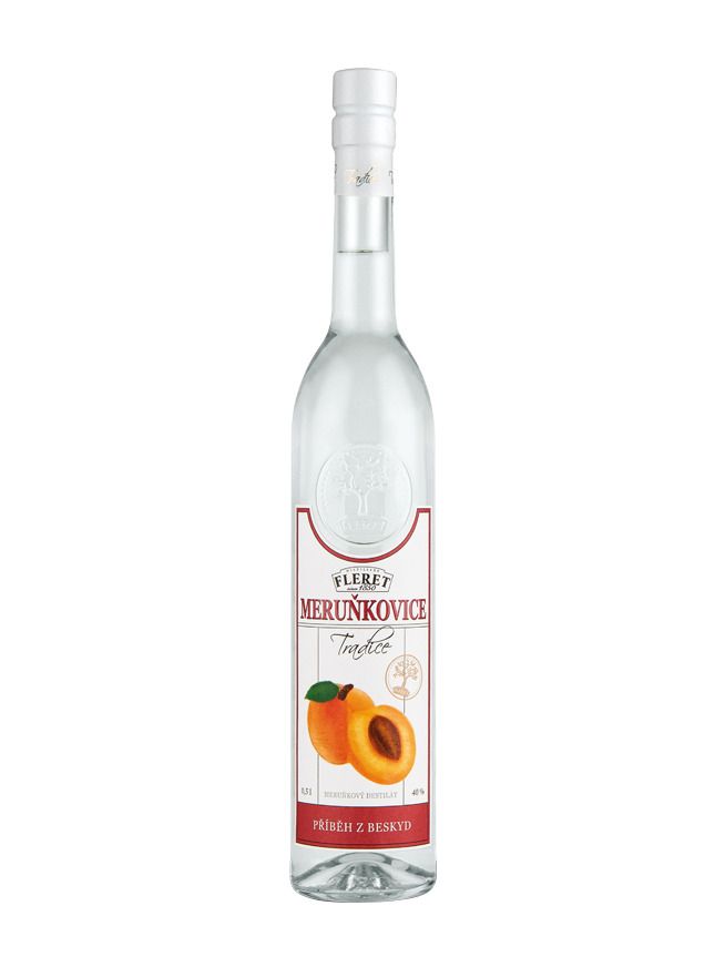 FLERET Tradice Meruňkovice 40% 0,5 l