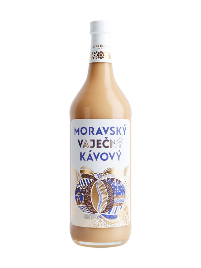 Metelka Moravský Vaječný Kávový 1 l 14%