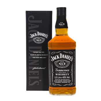 Jack Daniel's Black 1l 40% Tin