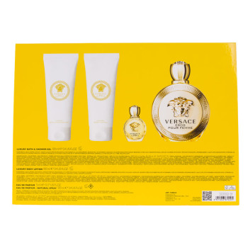 Versace Eros Femme Set : EdP 100ml +Luxury BSG 100ml + Luxury BL 100ml +EdT 5ml - 7