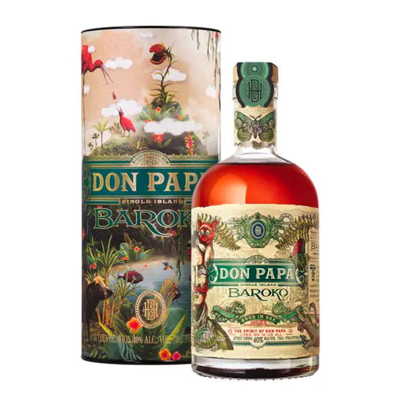 Don Papa Baroko Art 2022 by Eliska Podzimkova 0,7l 40%