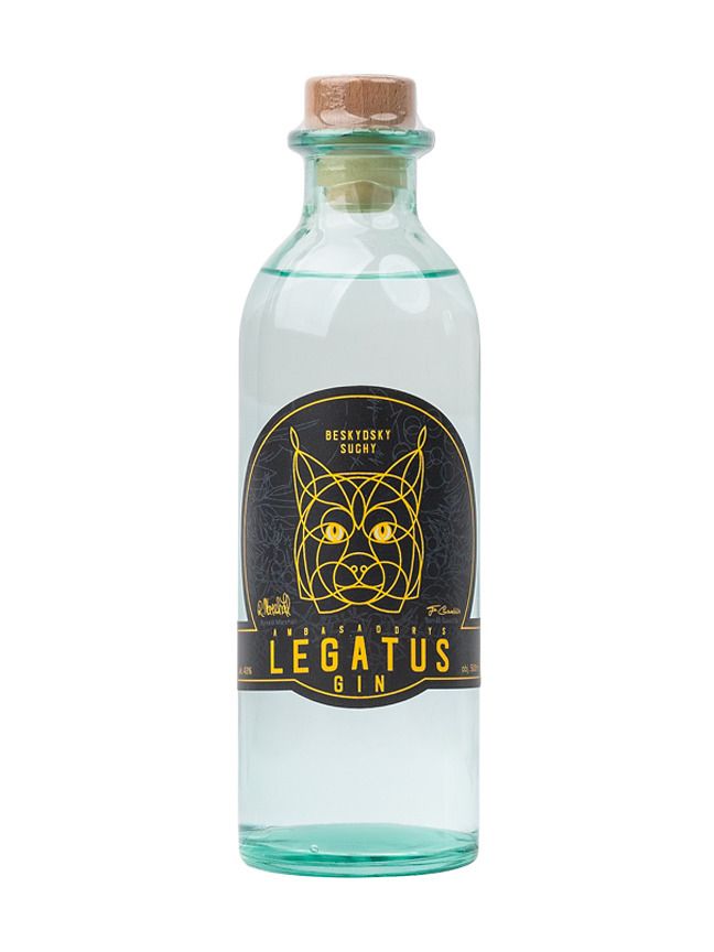 Legatus Gin Beskydsky suchý 0,5 l 43%