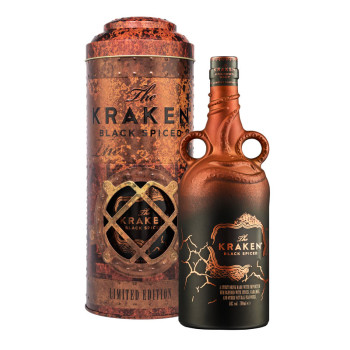 Kraken Black Spiced Limited Edition 2022 Tin Box 0,7l 40% - 1