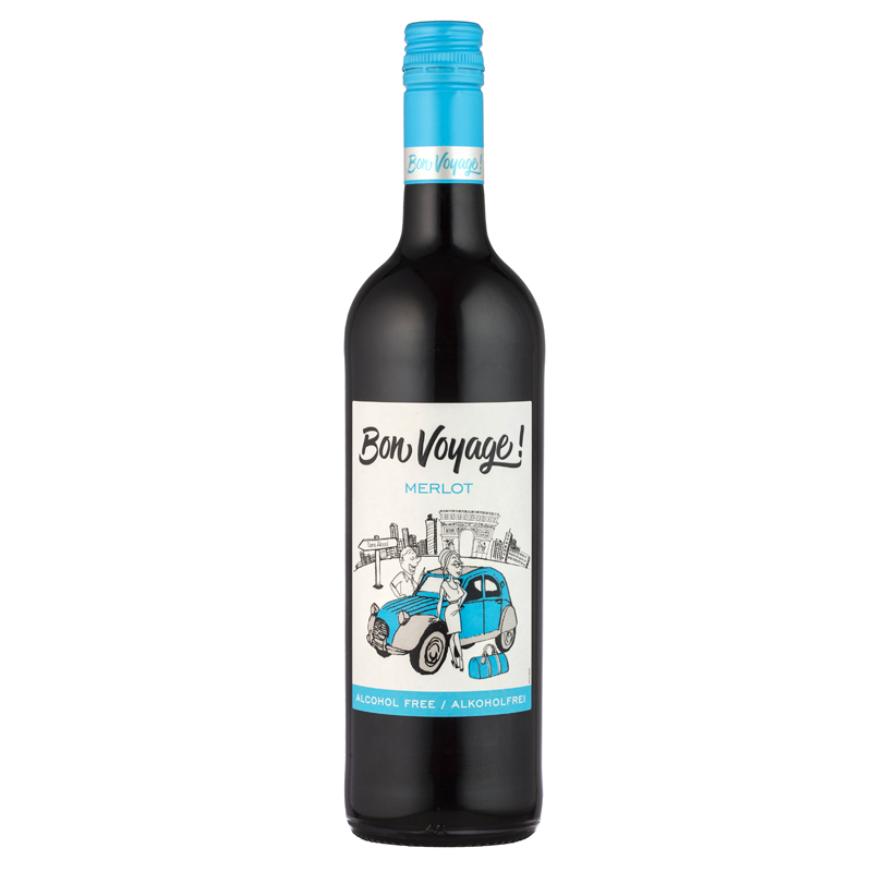 Bon Voyage Merlot Dealcoholised Wine 0,75l