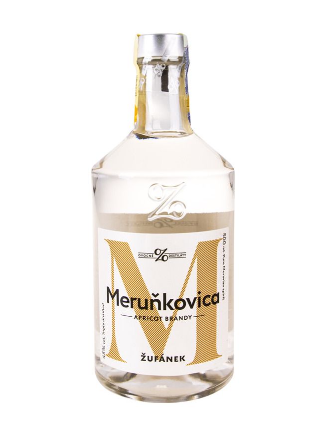 Žufánek Meruňkovica 0,5l 45%