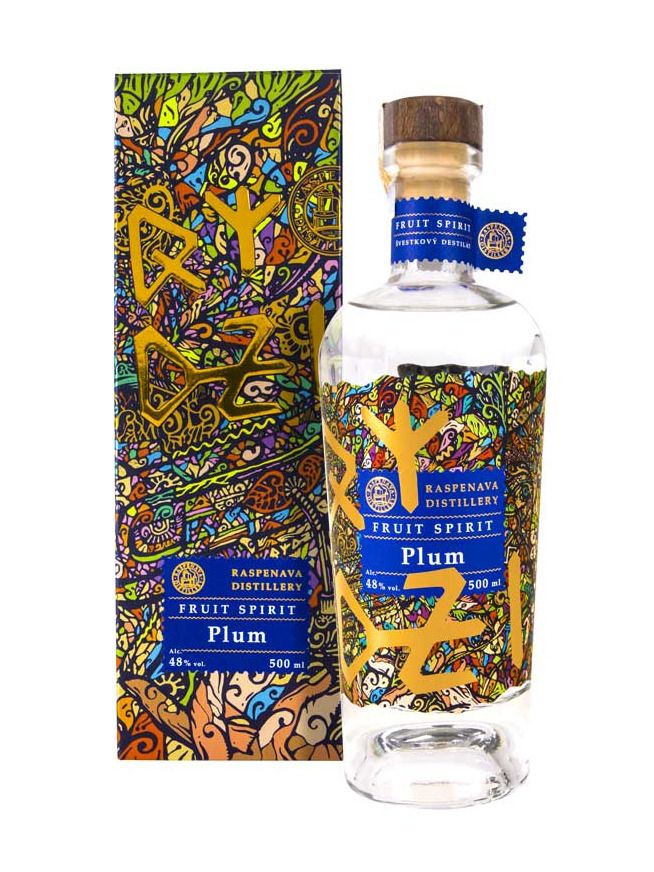Raspenava Fruit Spirit slivovice 0,5l 48%
